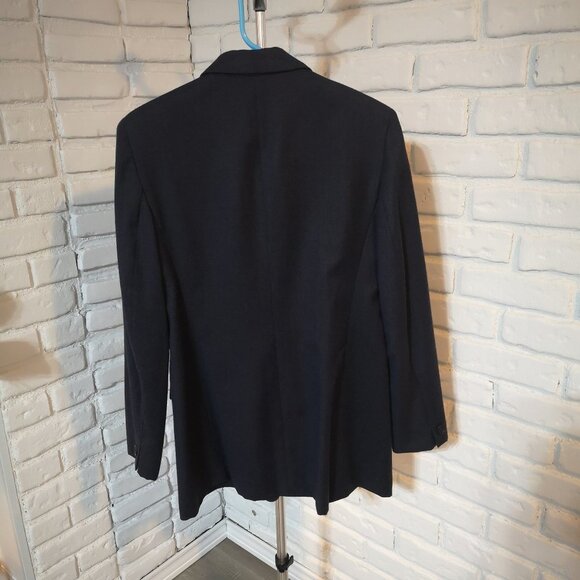 Jones New York Essentials Ladies Navy Wool Blazer / Coat - Picture 2 of 11